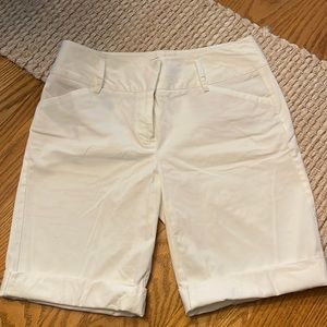 White shorts
